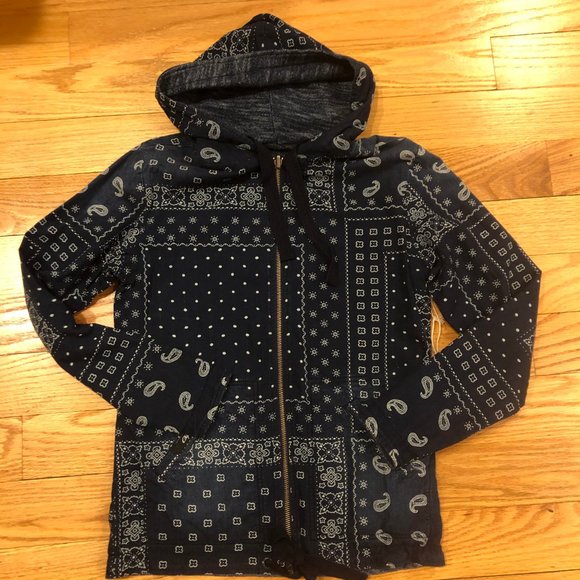 Chip Foster Reversible Hoodie Jacket Sweatshirt - Picture 3 of 8